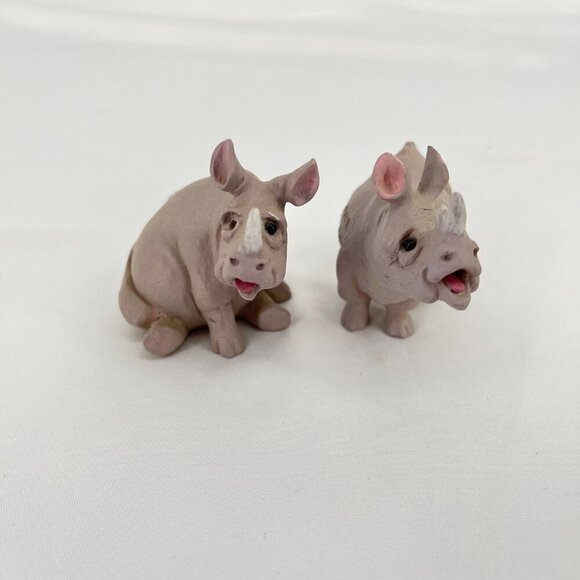 Vinatage Holy Herd - Noah’s Ark - Ripley & Rhonda‎ Rhino Figures - Pete Apsit - Picture 3 of 4